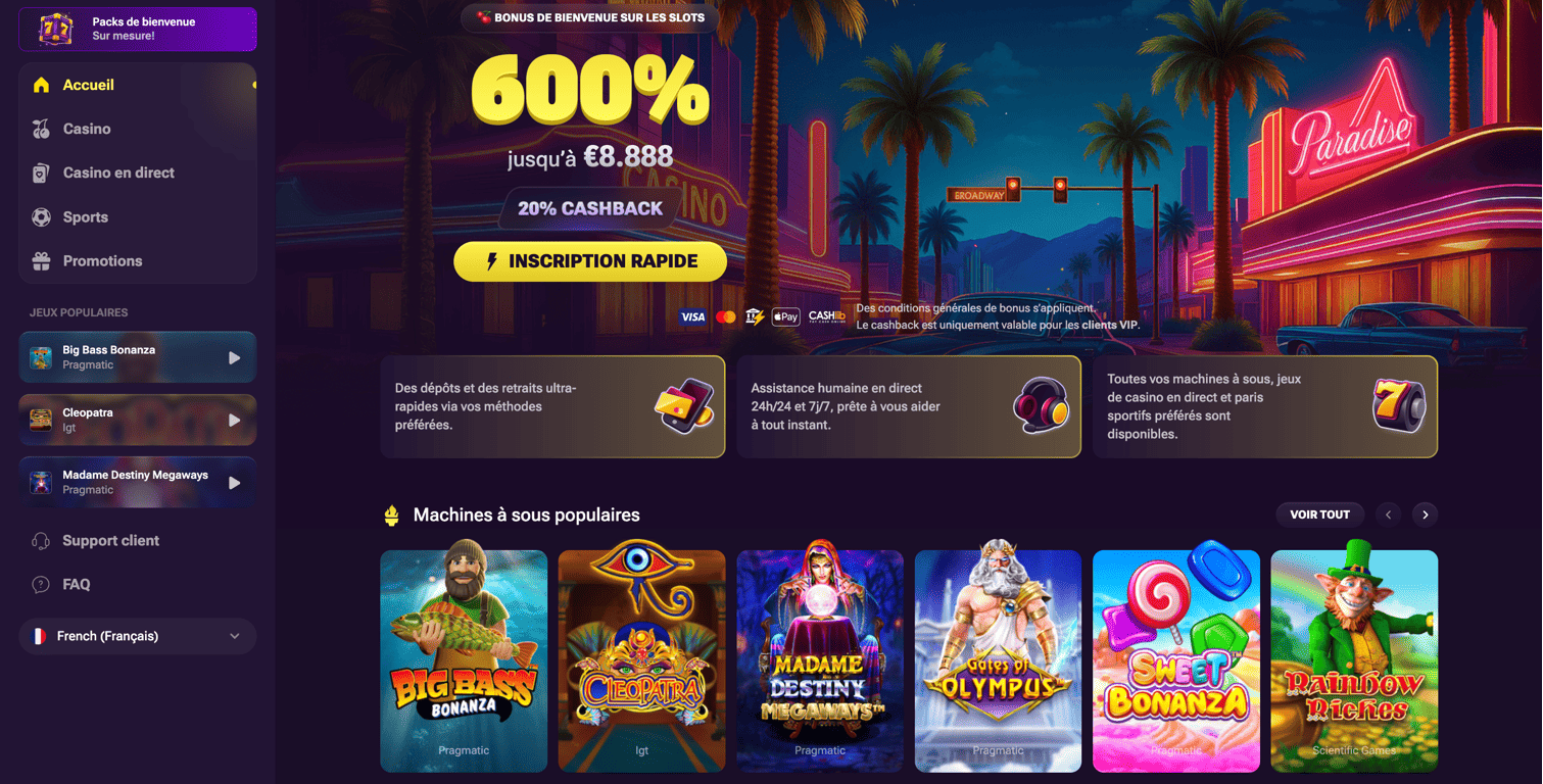Priv&eacute; Casino
